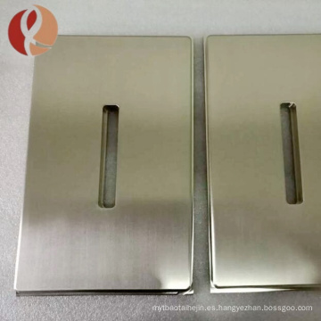 Venta caliente de titanio sputtering target pure titanium plate target